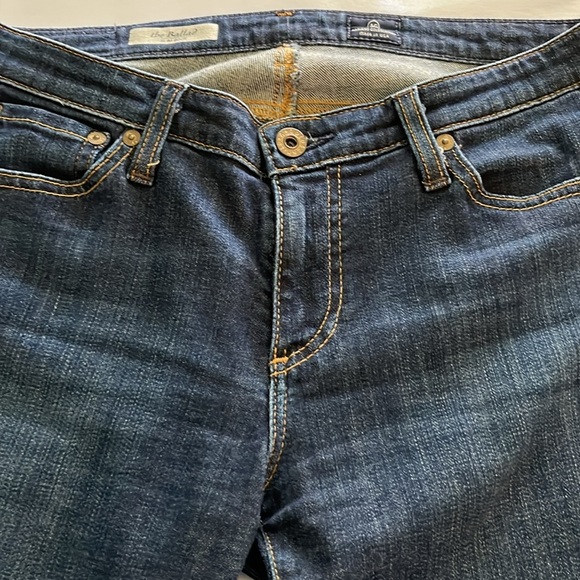 Ag Adriano Goldschmied The Ballard Slim Boot Mid Rise Size 28R - Picture 15 of 16